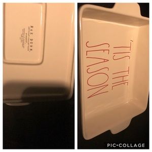 Rae Dunn Christmas tray